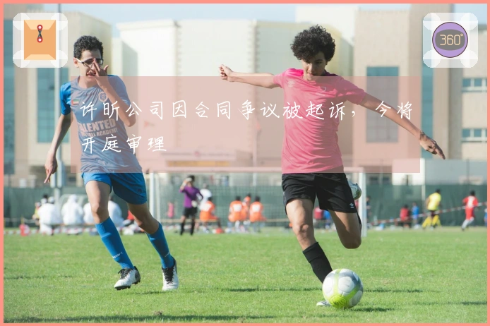 许昕公司因合同争议被起诉，今将开庭审理